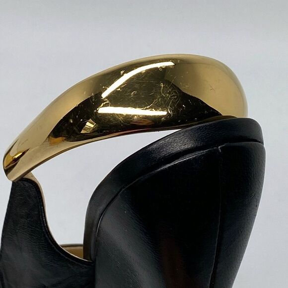 Bottega Veneta Punta 100 Leather Slingback Pumps size 37 - Picture 12 of 16